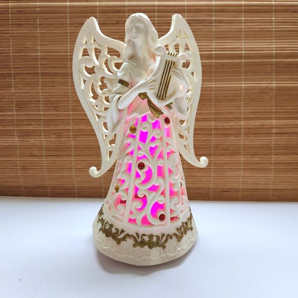 Costco LED Lighted Angel Figurine 11.5” Colour Changing Christmas Decor - Picture 8 of 17